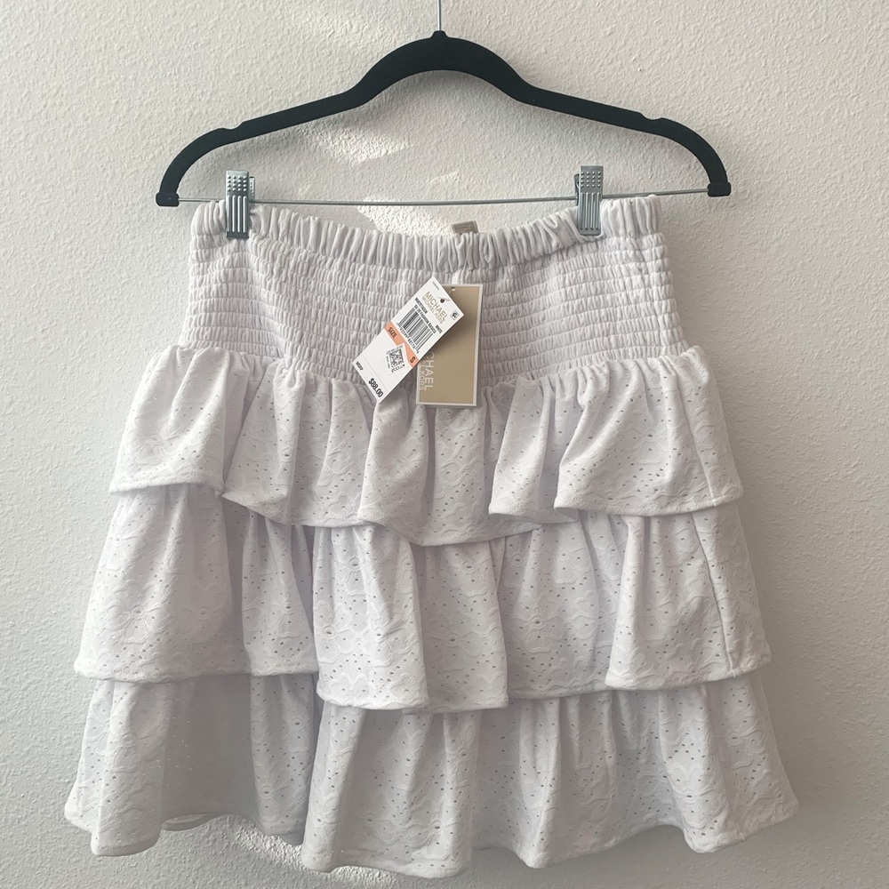NWT Michael Kors White Skirt Small